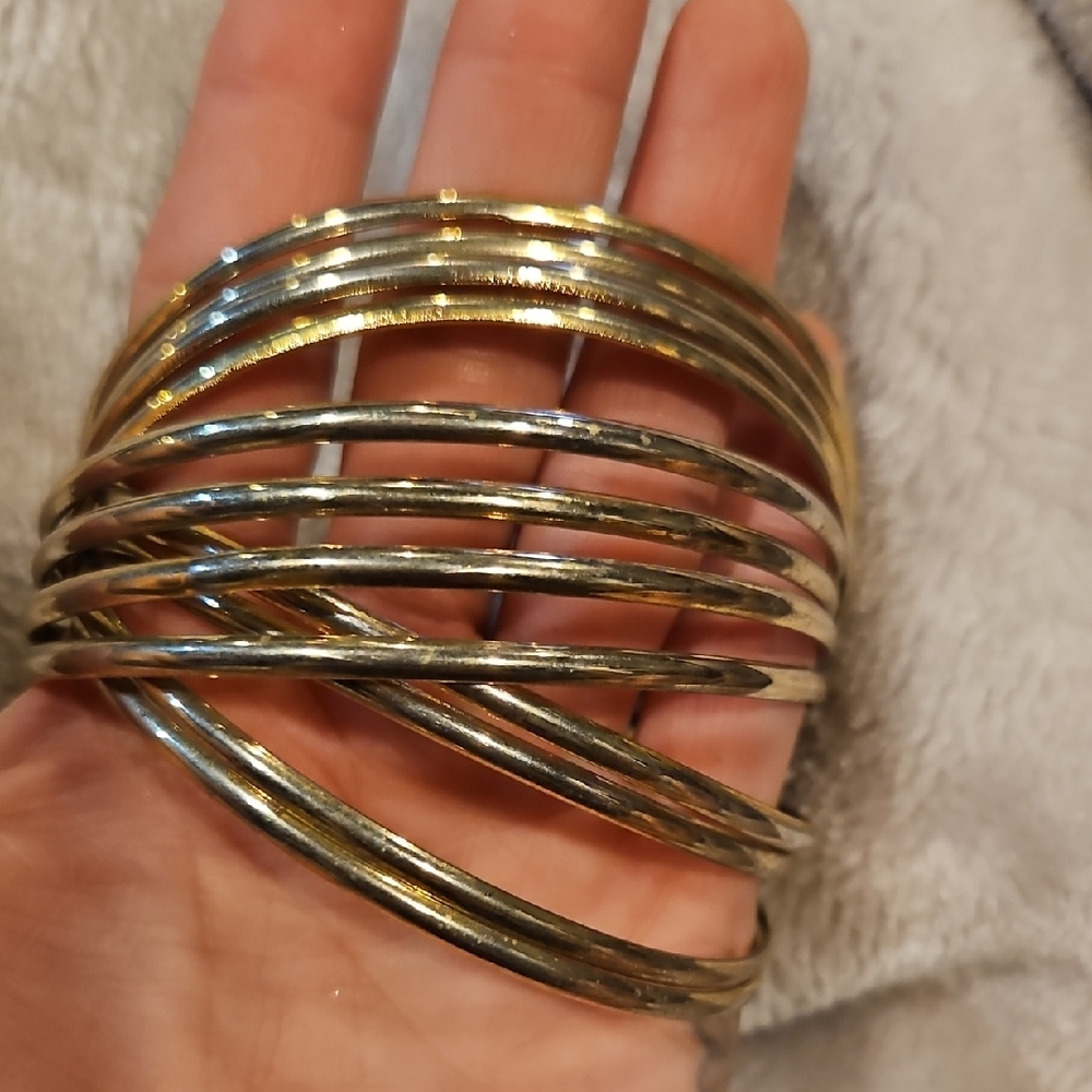 Elegant Layered Bangles